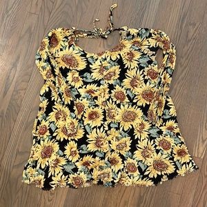 Urban Outfitters Sunflower Tunic Dress